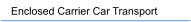 Enclosed Carrier Car Transport
