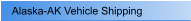 Alaska-AK Vehicle Shipping