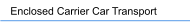 Enclosed Carrier Car Transport